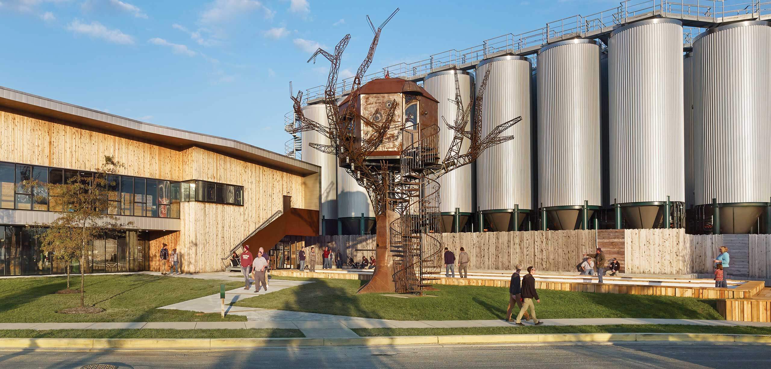 Dogfish Head's main brewery in Milton, Delaware