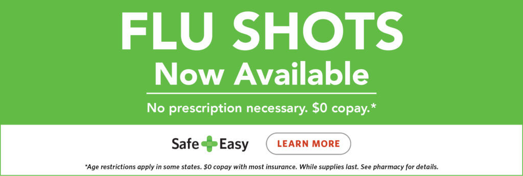 Flu Shots Now Available