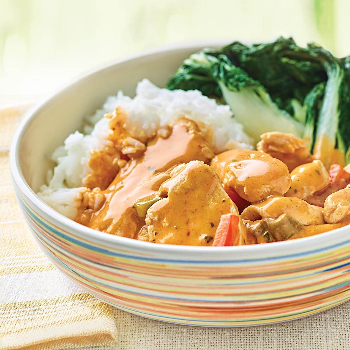Thai-Style Red Curry Chicken