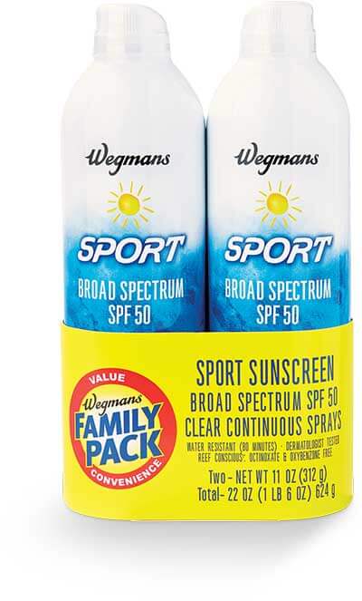 Wegmans Sport Sunscreen