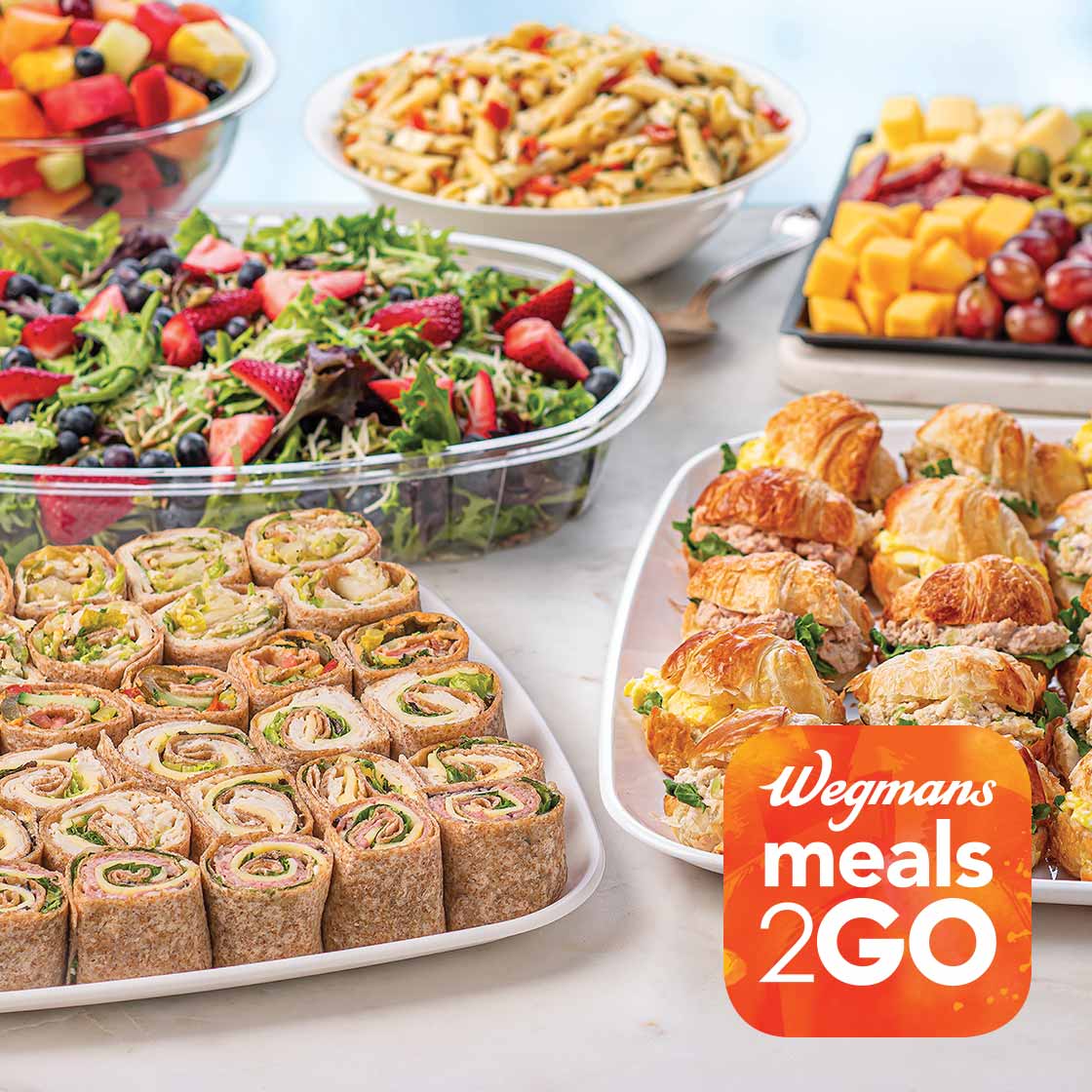 Catered items from Meals 2GO