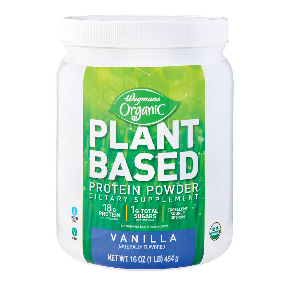 Wegmans Plant Based Protein Powder