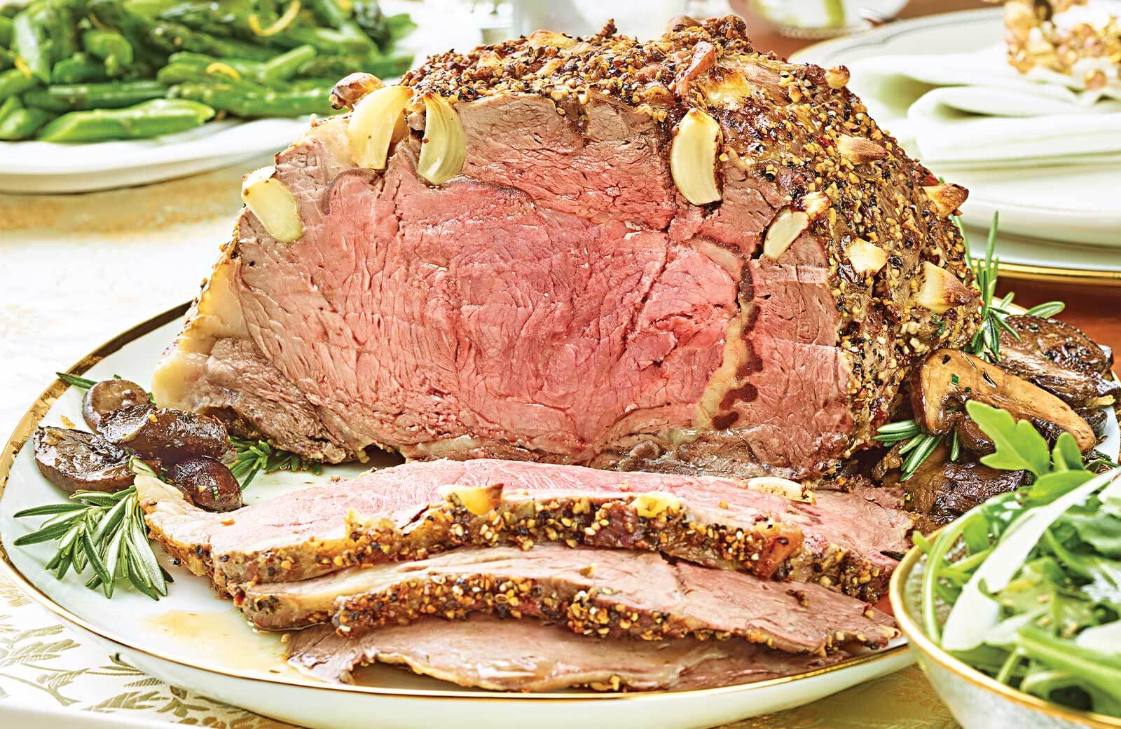 Follow link to order rib roast on meals 2go