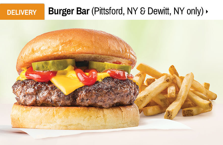 Delivery Burger Bar (Pittsford & Dewitt, NY only)