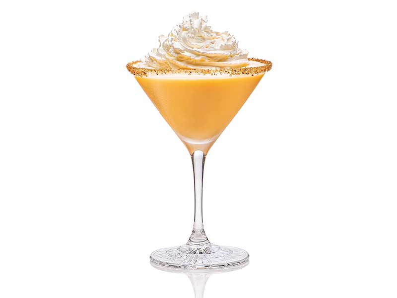 Pumpkin Spice Martini Cocktail