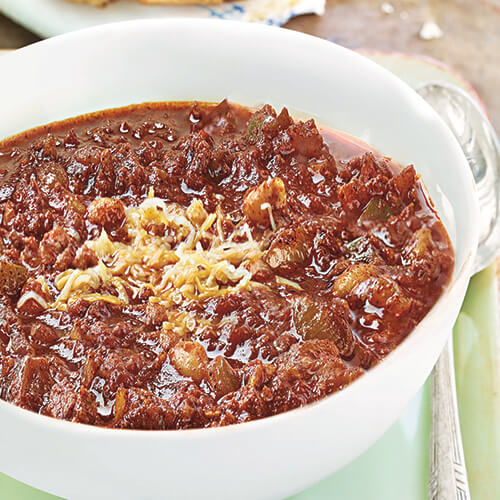 Slow-Cooked Beef Chili
