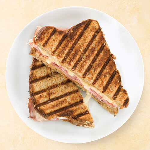 Ham & Gouda Panini Sandwich